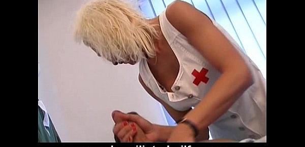  Naughty Nurse’s Cock Examination